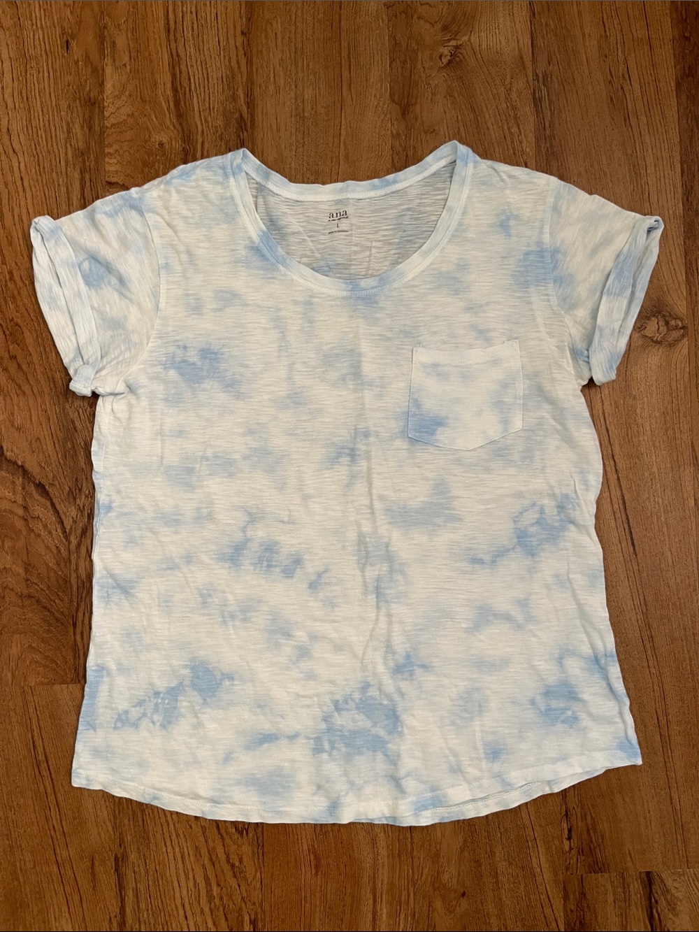 A.n.a Tie Dye Pocket Tee